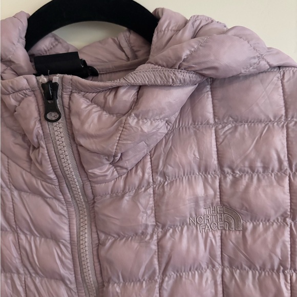 The North Face ThermoBall Eco Parka Insulated Women’s Big Girl’s, Light Purple - Picture 2 of 7